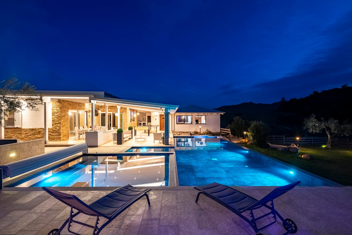 Villa Sara — Basen z podgrzewaną wodą